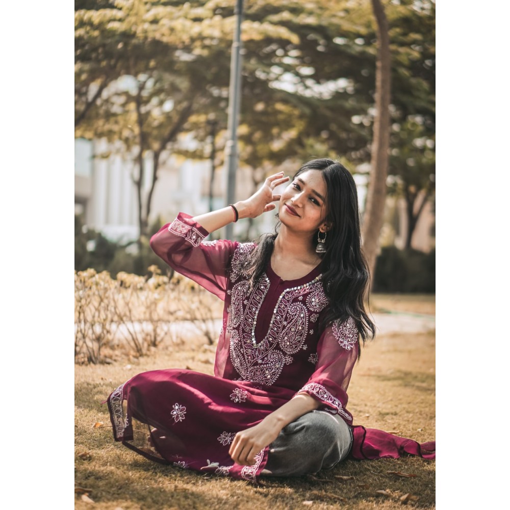 Maroon Velvet Formal