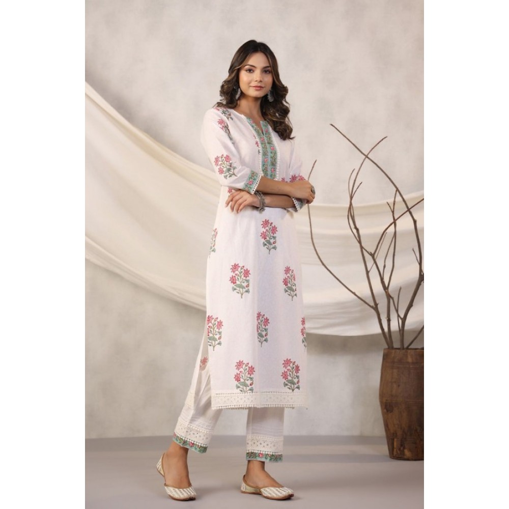 Sand Tone Lawn Suit